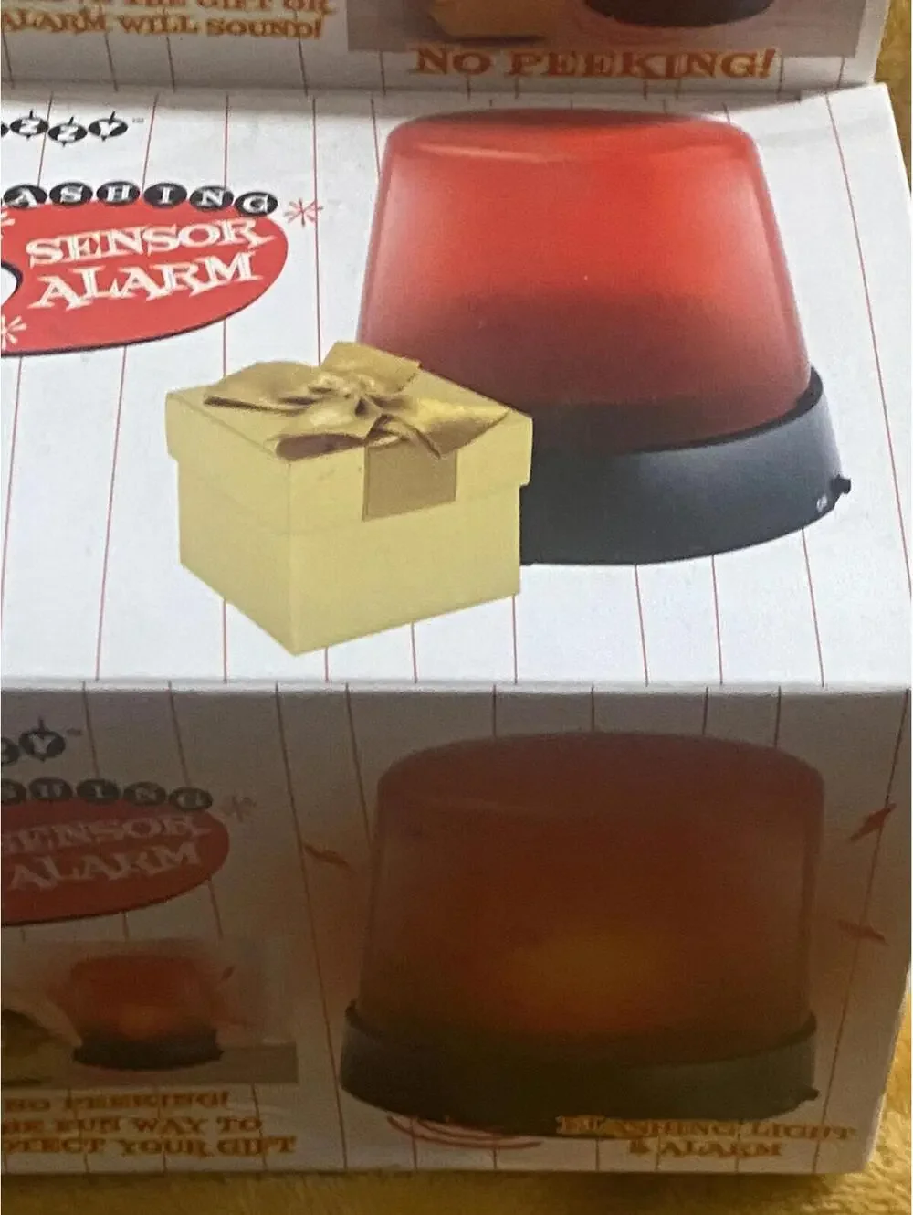 Flashing Sensor Alarm For Gifts, Electronics, Purse Alarms